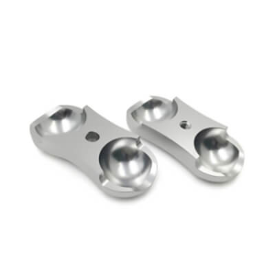 Titanium milled part