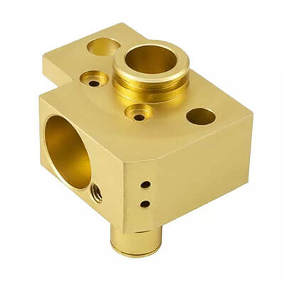 brass milled part